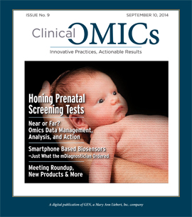 Clinical OMICs Magazine Volume 1, Issue No. 9