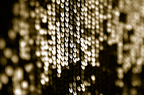 series of sequin abstracts