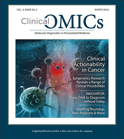  Clinical OMICs Magazine: Volume 3