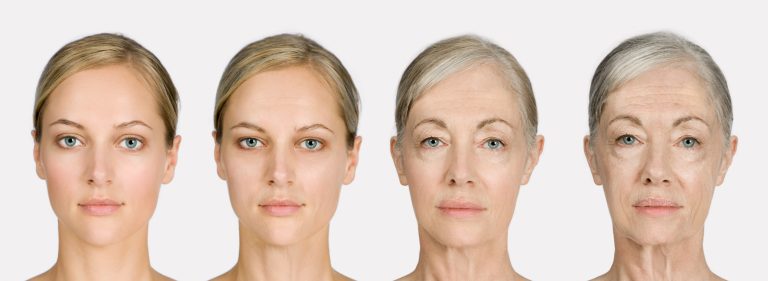 Woman aging