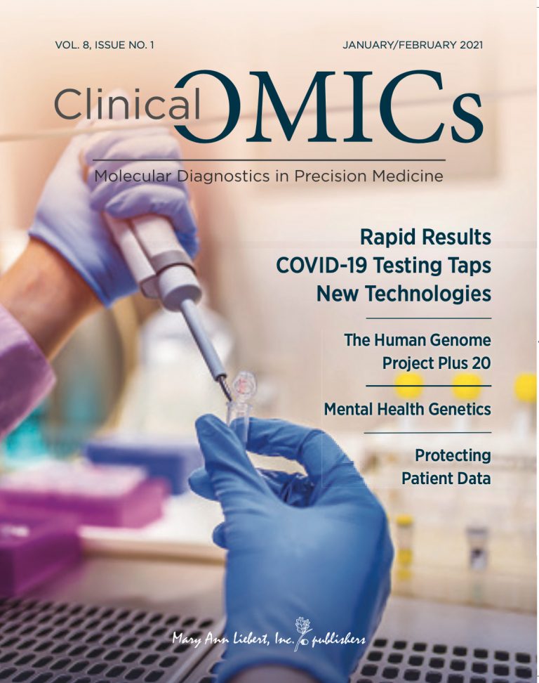 Clinical OMICs Magazine Volume 8, Issue No. 1