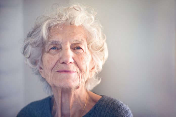 Senior Women with Gentle Smile