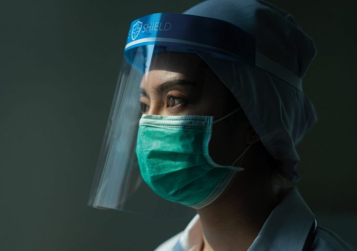 Nurse with masks
