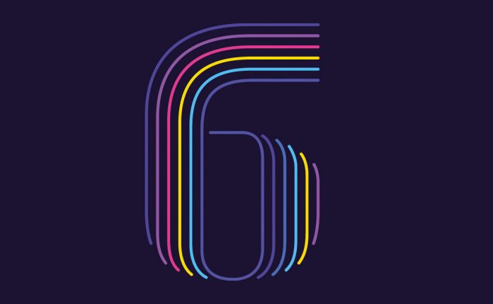graphic of the number six