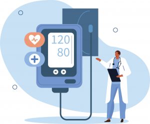 blood pressure illustration