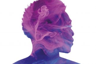 Aura energy inner harmony man face color smoke