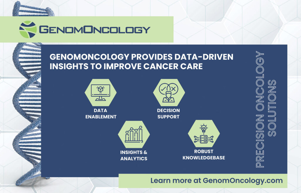GenomOncology Data Driven Insights illustration