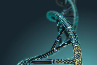 Angled DNA Double Helix