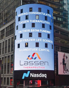 Lanssen advertising on a building