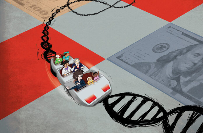 genetic roller coaster