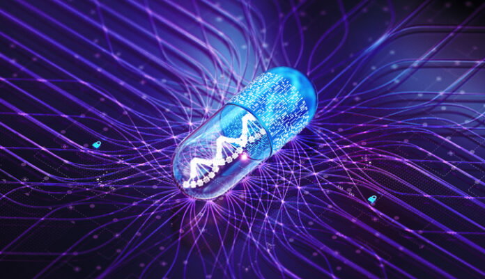 2255185715 AI Medical Research Technology Concepts. Digital Healthcare. Copy Space
